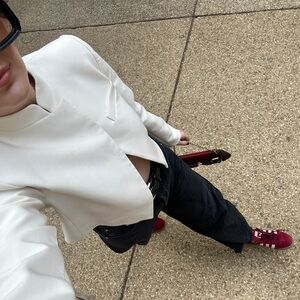 Zara blazer assymetric